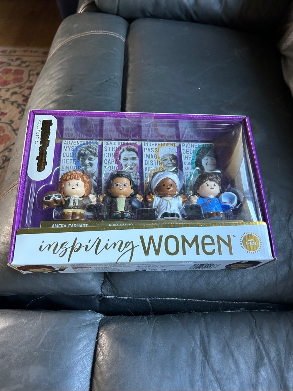 Inspiring Women Collectible Figure Set - Purple Trim
